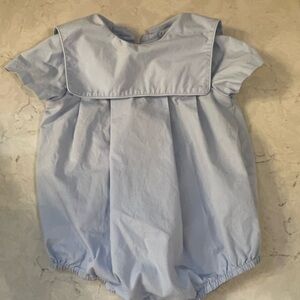 Edgehill Collection Soft Blue Infant Outfit